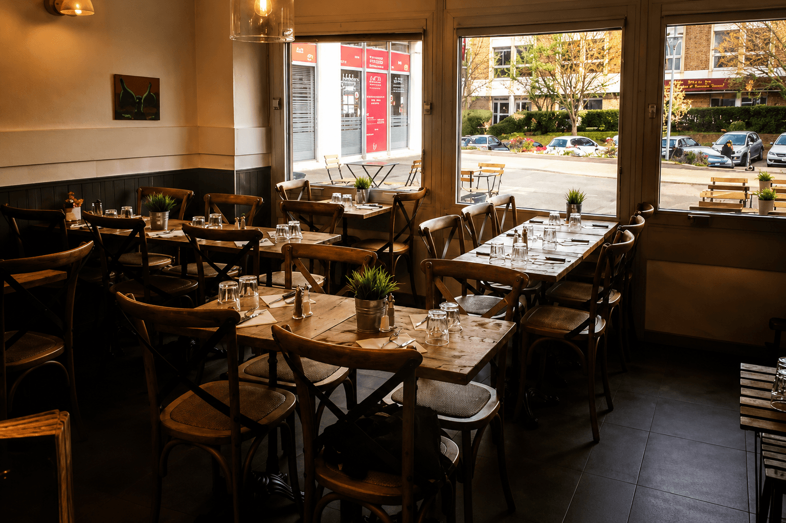 Salle · ambiance trattoria