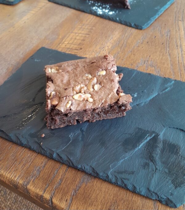 Brownie fondant aux noix